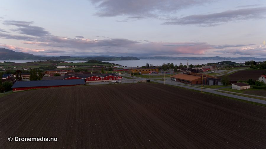 Frosta Sentrum – dronefoto